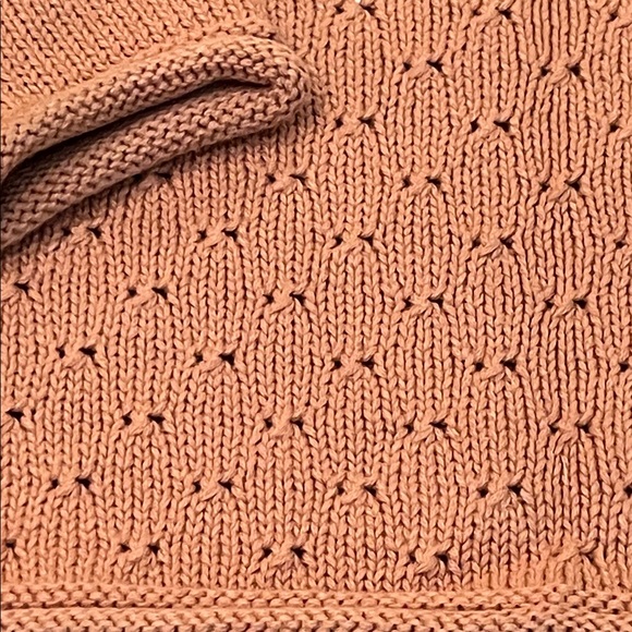 Charming Knit Kids' Sweater in Soft Peach - Picture 3 of 6